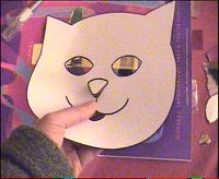 Schéma masque chat