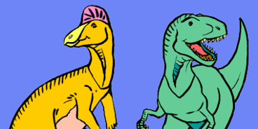 Cartes d’invitation oeufs de dinosaure