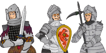 Le jeu des trois chevaliers