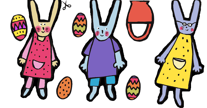 Décorations de Pâques à imprimer - Tomlitoo