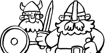 Coloriages Vikings