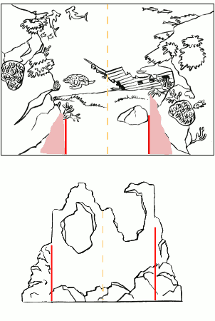 Carte d'invitation pop-up en relief