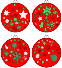 boules de Noël 150