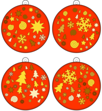 boules de Noël 169