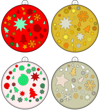 boule de Noël  pdf à imprimer