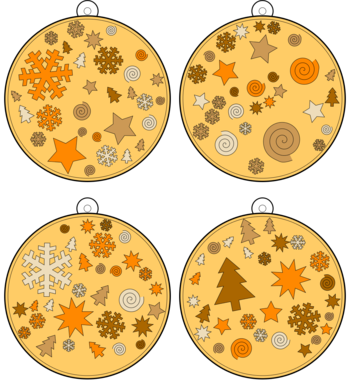 boule de Noël  pdf à imprimer