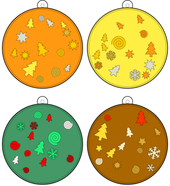 boule de Noël  pdf à imprimer