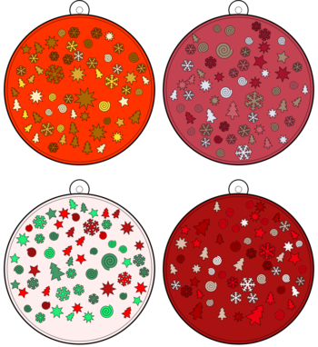 boule de Noël  pdf à imprimer