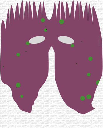 printable pdf freaky mask 