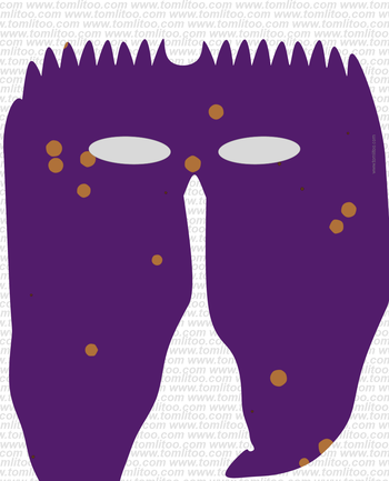 printable pdf freaky mask 