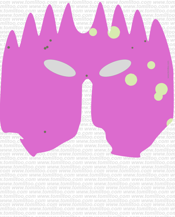 printable pdf freaky mask 