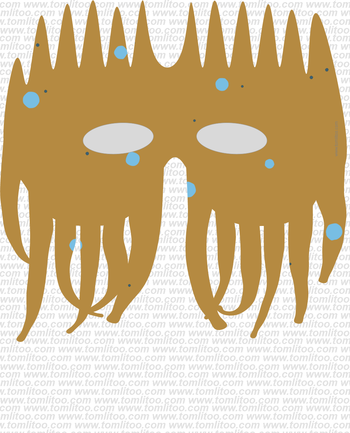 printable pdf freaky mask 