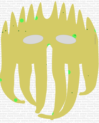 printable pdf freaky mask 