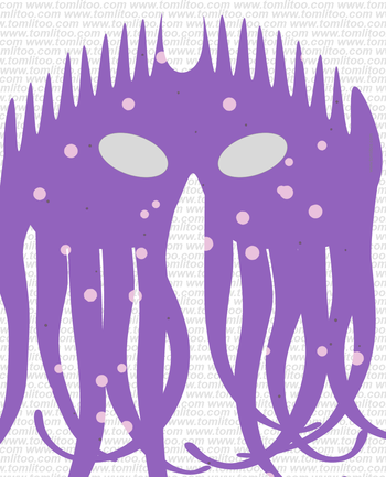 printable pdf freaky mask 