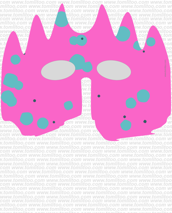 printable pdf freaky mask 