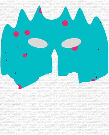 printable pdf freaky mask 