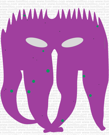 printable pdf freaky mask 