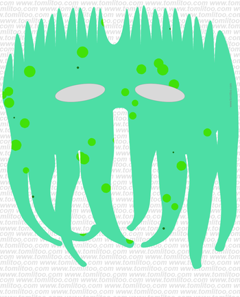 printable pdf freaky mask 