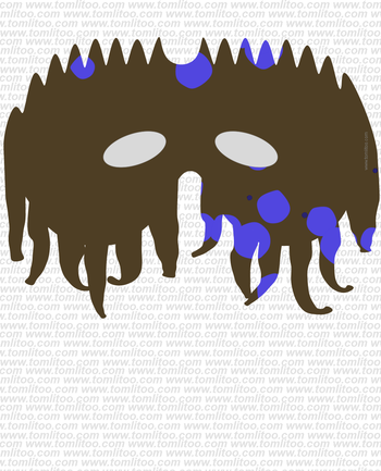 printable pdf freaky mask 