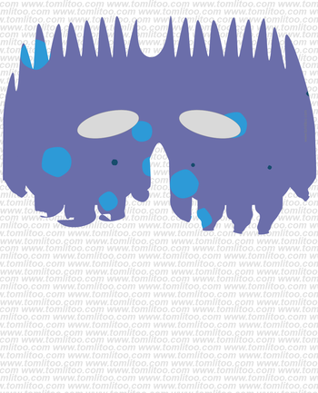 printable pdf freaky mask 