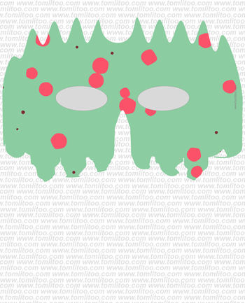 printable pdf freaky mask 