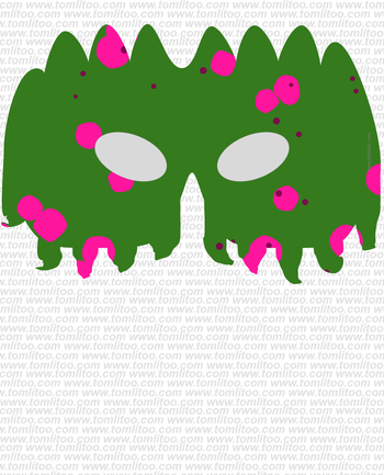 printable pdf freaky mask 