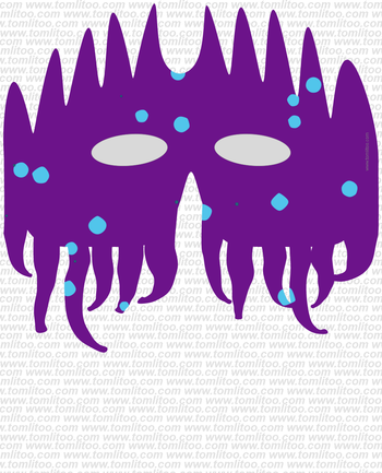 printable pdf freaky mask 