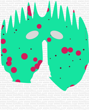 printable pdf freaky mask 