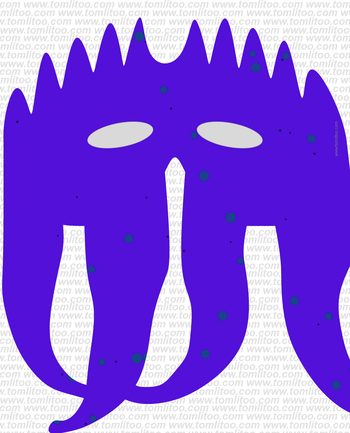 printable pdf freaky mask 