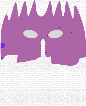 printable pdf freaky mask 