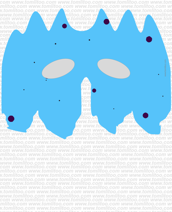 printable pdf freaky mask 