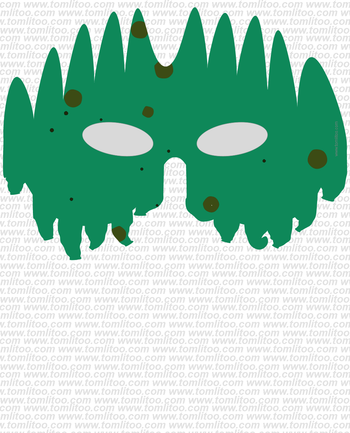 printable pdf freaky mask 