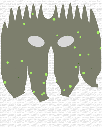 printable pdf freaky mask 