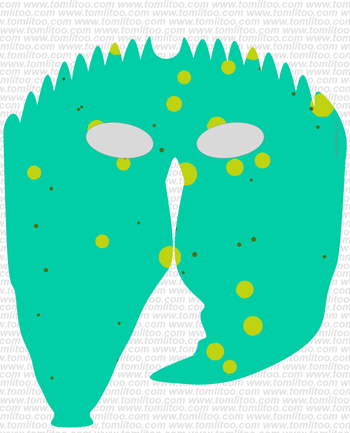 printable pdf freaky mask 