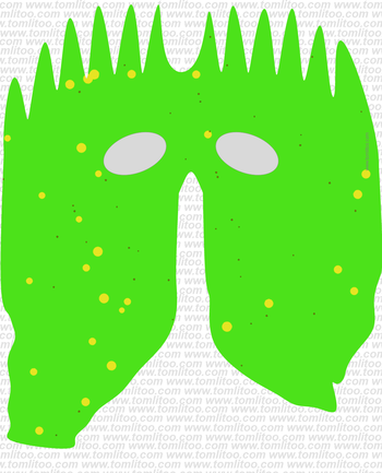 printable pdf freaky mask 