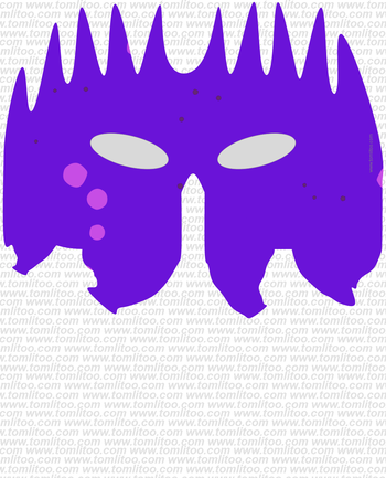 printable pdf freaky mask 