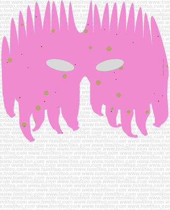 printable pdf freaky mask 