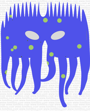 printable pdf freaky mask 