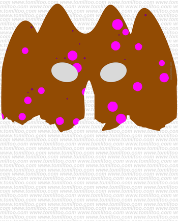 printable pdf freaky mask 