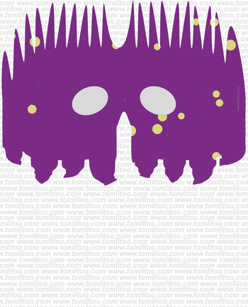 printable pdf freaky mask 