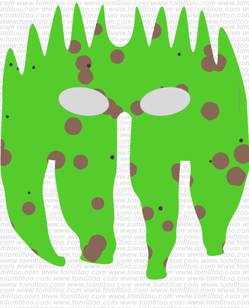 printable pdf freaky mask 