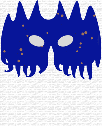 printable pdf freaky mask 