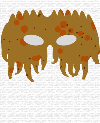 printable pdf freaky mask 