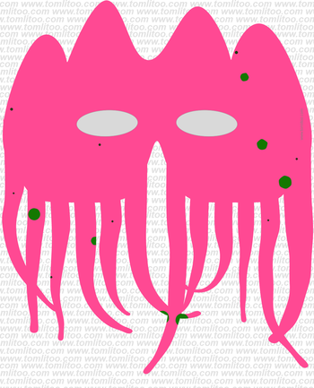 printable pdf freaky mask 