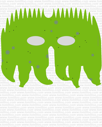 printable pdf freaky mask 