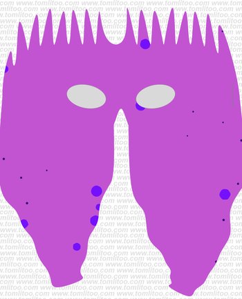 printable pdf freaky mask 