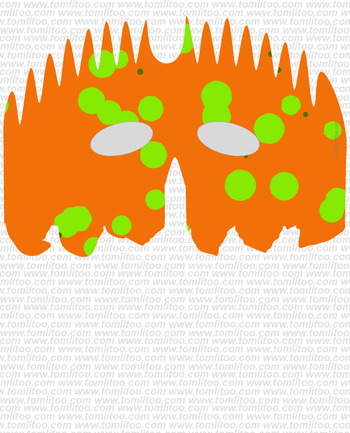 printable pdf freaky mask 