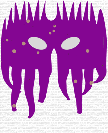 printable pdf freaky mask 