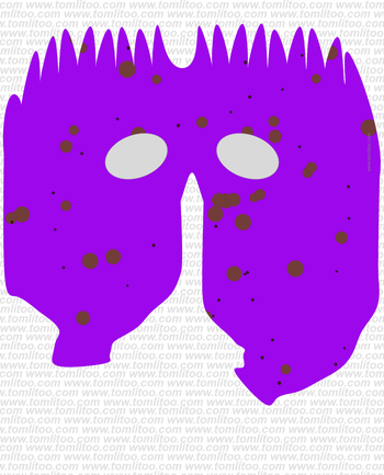 printable pdf freaky mask 