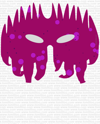 printable pdf freaky mask 